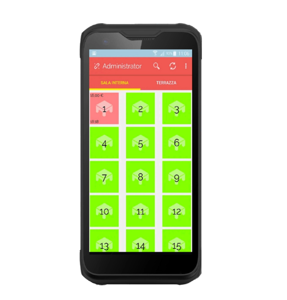 E2K Food Mobile - App Android per la presa delle comande tramite terminale