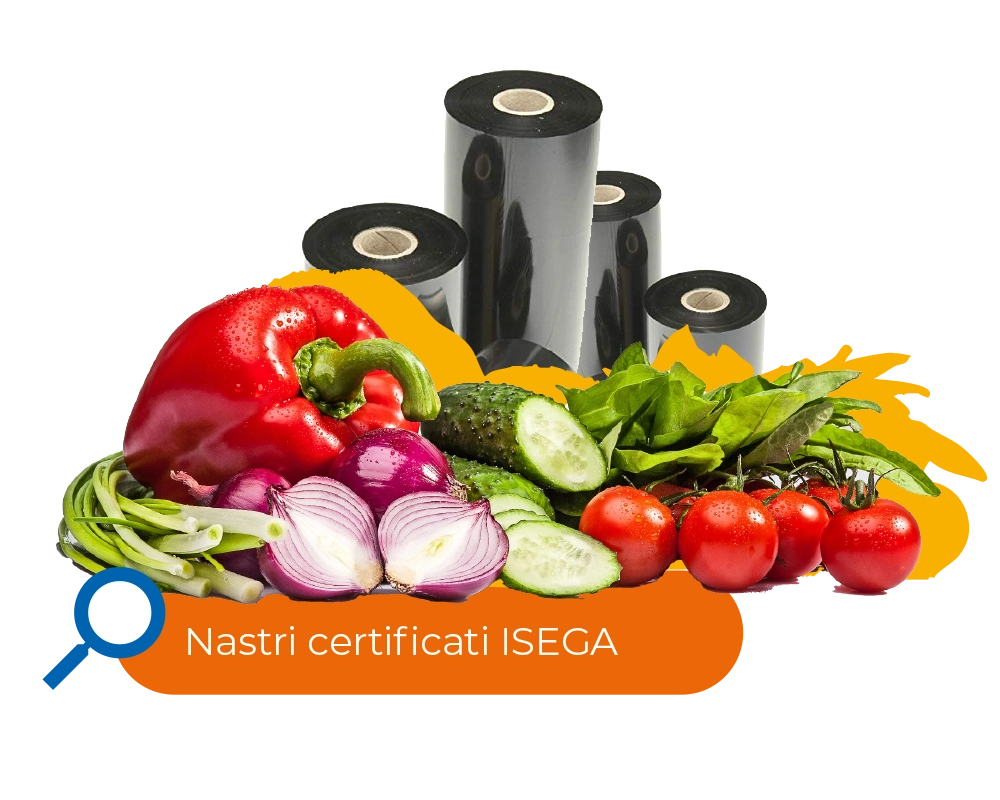 Nastri a trasferimento termico sicuri e conformi nel settore industriale certificati ISEGA