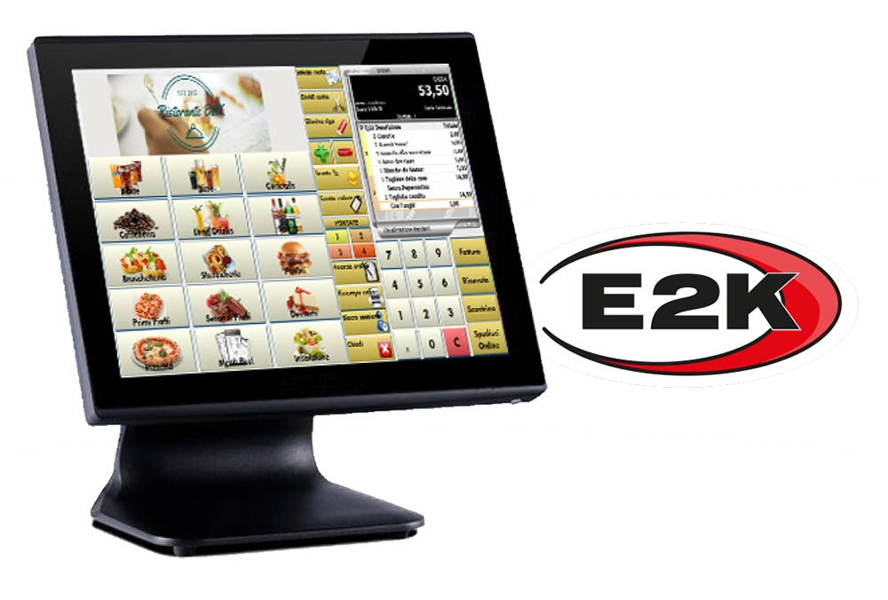 Soluzioni Hardware Software E2K per il tuo punto cassa - mobile