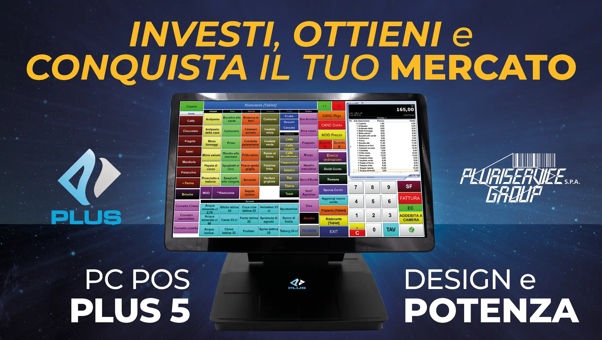 Promozione Pc Pos Plus 5 - rivenditori comunicazione