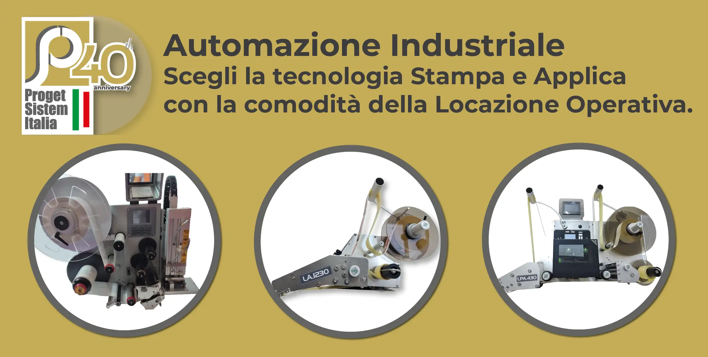 Locazione operativa sistemi di etichettatura