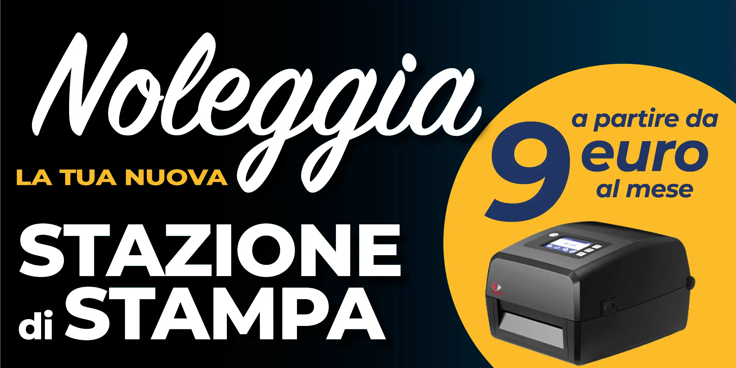Noleggio stazione di stampa pluriservice
