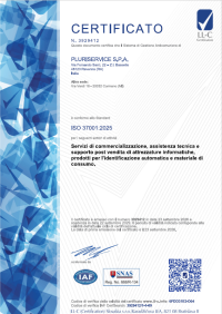 ISO 37001:2025 Pluriservice S.p.A.